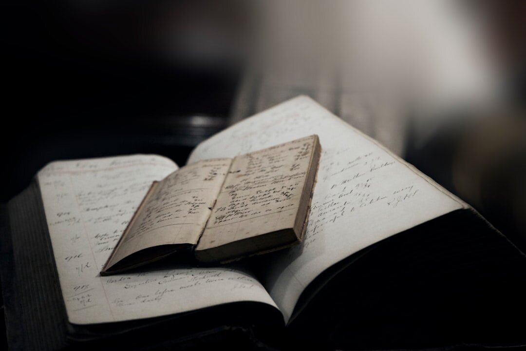 ancient handwritten book