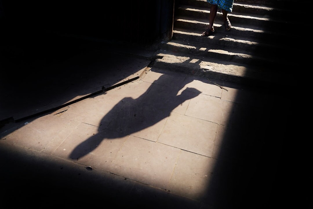 tense conversation in shadows