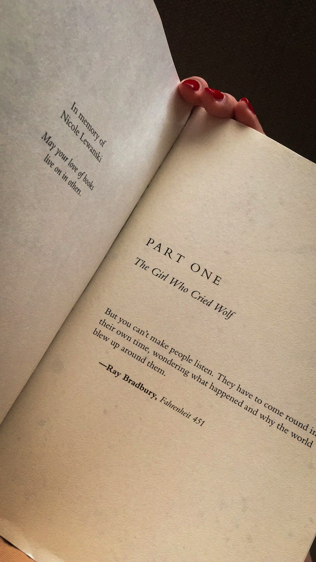 suspense book pages